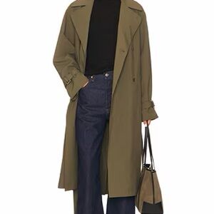 Marissa Webb Military Green Trench coat XS Stylish Brand  New without a tag